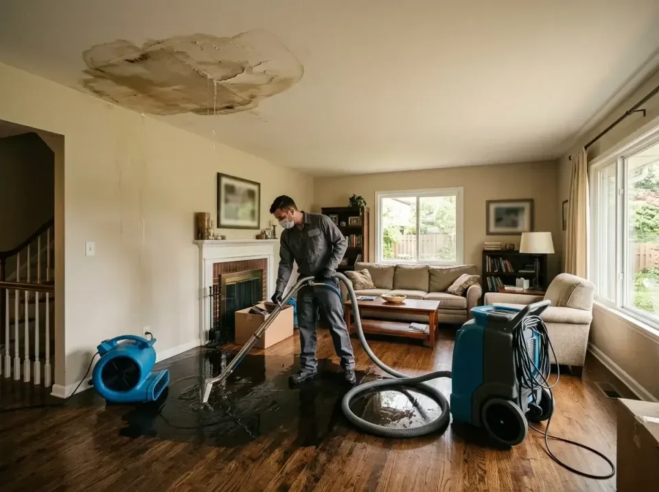 attic-pipe-burst-ceiling-drip-008 — frequently asked questions, Water Damage Restoration & Carpet Care in Ocean City, NJ